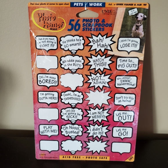 DONATED Scrapbooking Stickers - Picture 1 of 2